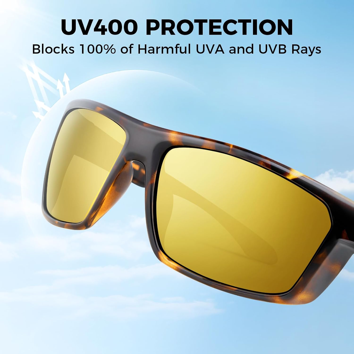 Detalle de KastKing Huzzah Polarized Sport Sunglasses – Unisex, Ideal for Driving, Fishing, Cycling & Running