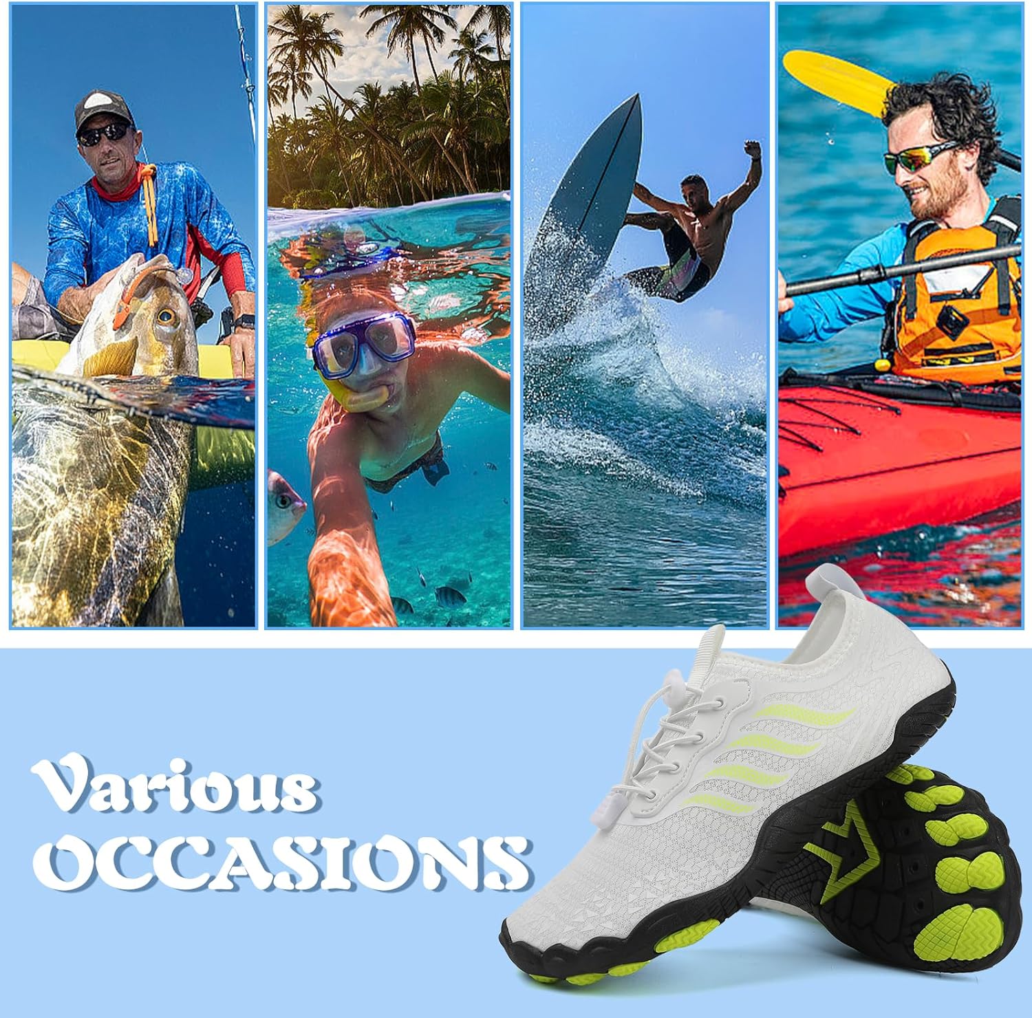 Thumbnail 5 de Hanani Badeschuhe Wasserschuhe – Barfußschuhe für Strand, Wasser und Freizeit