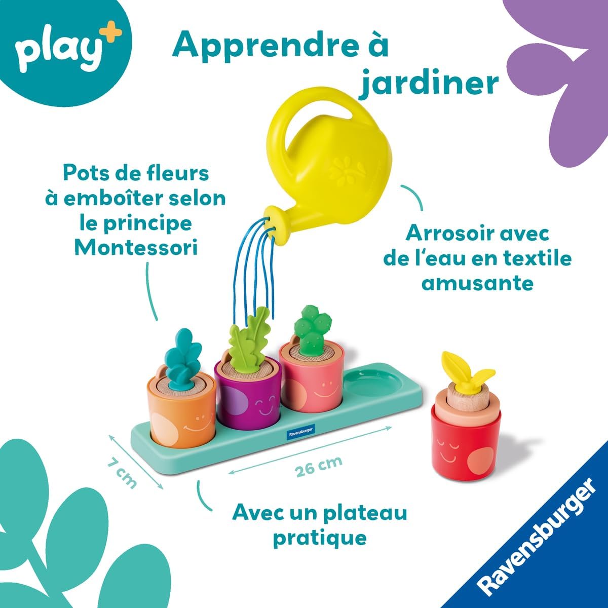 Thumbnail 4 de Ravensburger Play + Set d'activités Mes Petites Plantes à emboîter — jouet d’éveil Montessori dès 18 mois