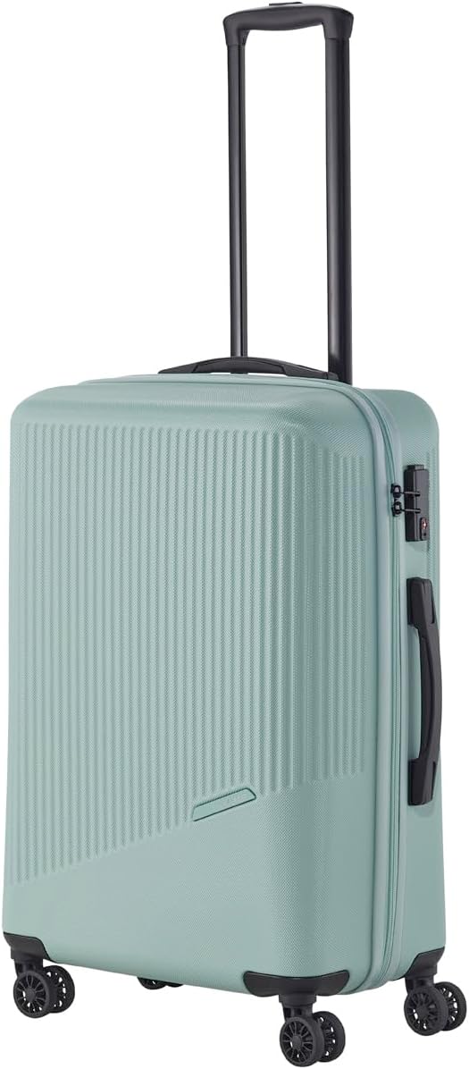 Thumbnail 4 de travelite BALI 96L 4-Wheel Hard Shell Suitcase (77 cm) – ABS, TSA Lock, Black