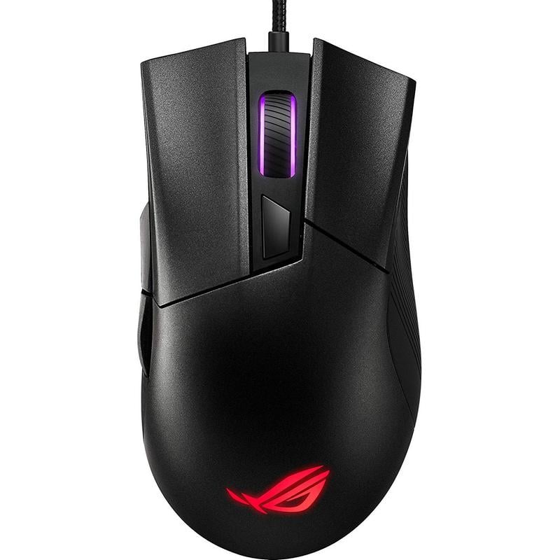 Detalle de Asus ROG Gladius II Core Ratón gaming 6200 DPI