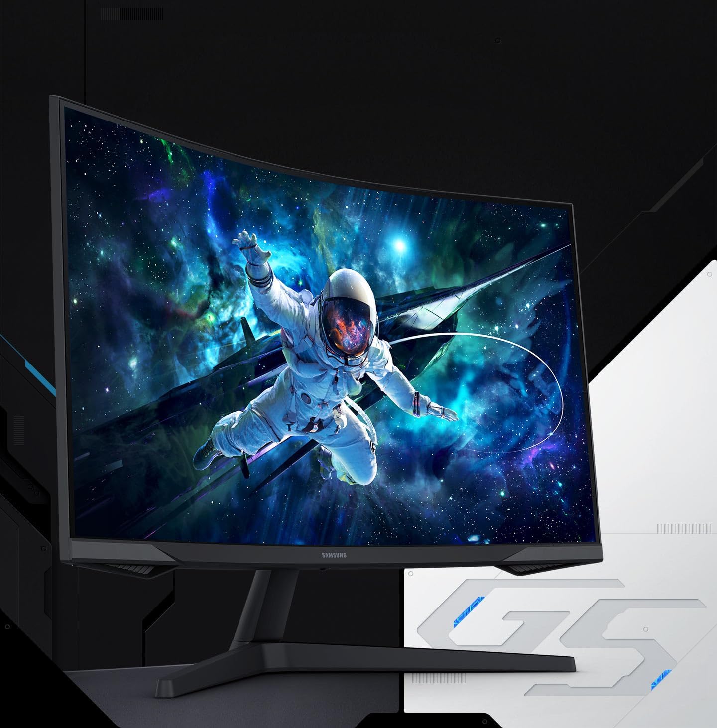 Thumbnail 4 de Samsung Odyssey G55C 32'' – écran gaming VA 165 Hz, 1 ms, 1000R incurvé