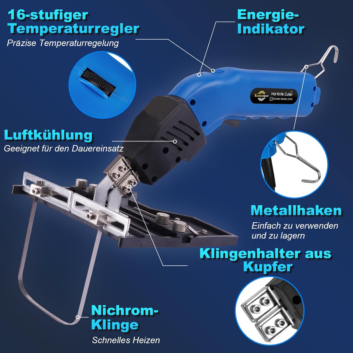 Thumbnail 1 de Komsepor Styroporschneider 200 W für Styropor