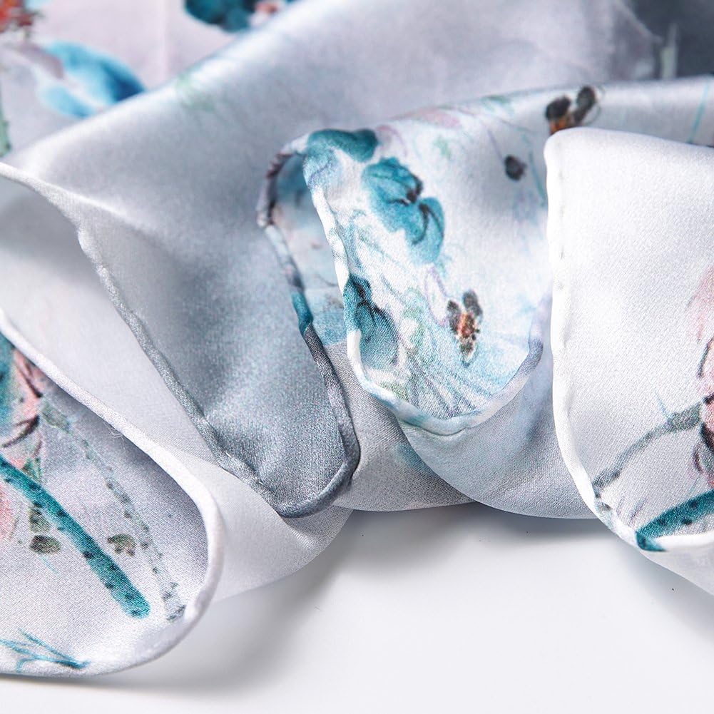 Thumbnail 3 de STORY OF SHANGHAI Sciarpa di Seta 100% da Donna – Fantasie Orientali in Chiffon Semi-trasparente