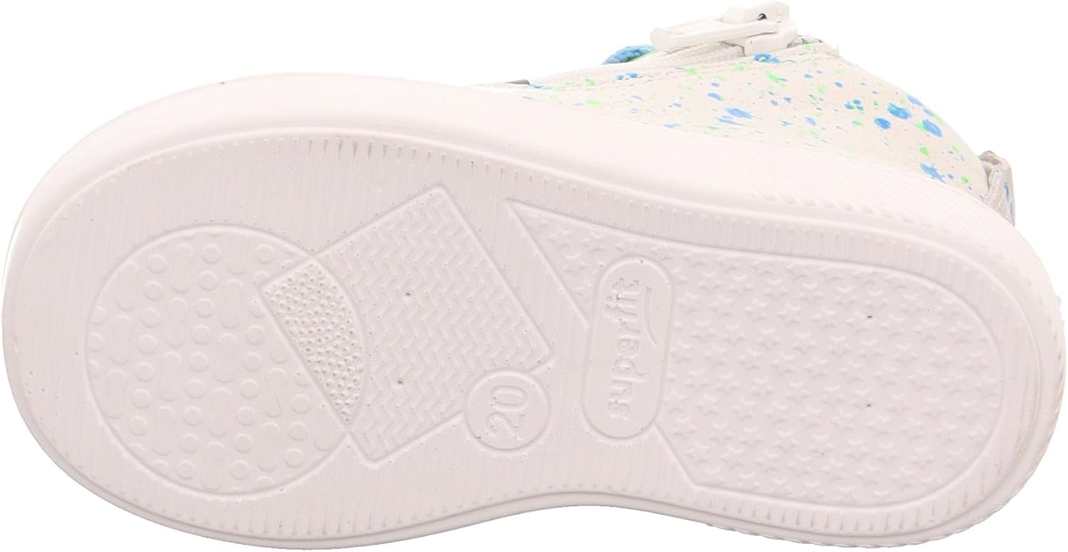 Detalle 2 de Superfit Baskets pour garçon — confort et praticité avec semelle en cuir et fermeture éclair