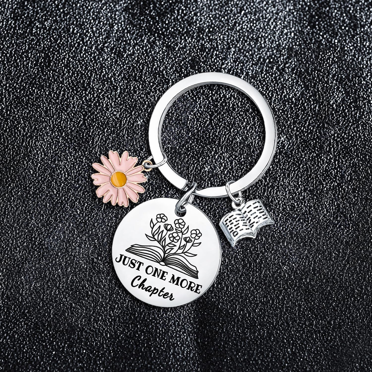 Thumbnail 2 de BESPMOSP Book Keyring for Book Lovers: A Thoughtful Gift for Readers
