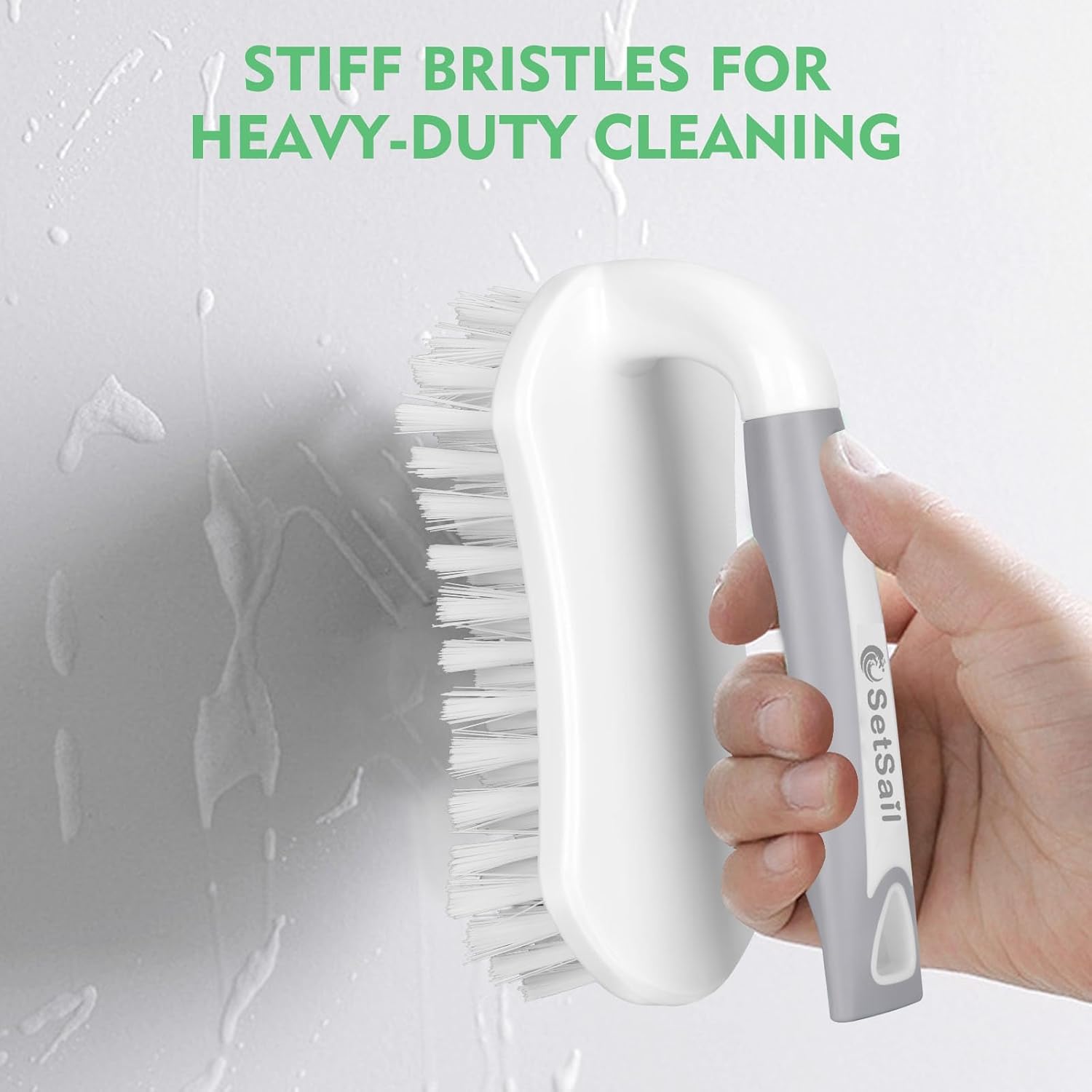 Thumbnail 4 de SetSail Scrub Brush: Heavy-Duty 2-Pack with Stiff Bristles