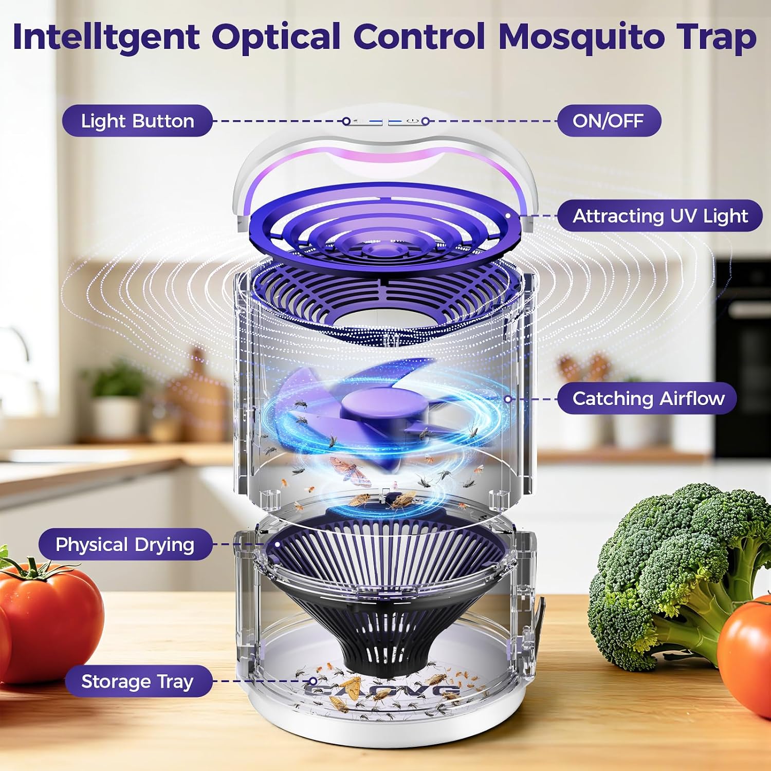 Detalle 2 de Indoor Fly Trap with 10 Refills
