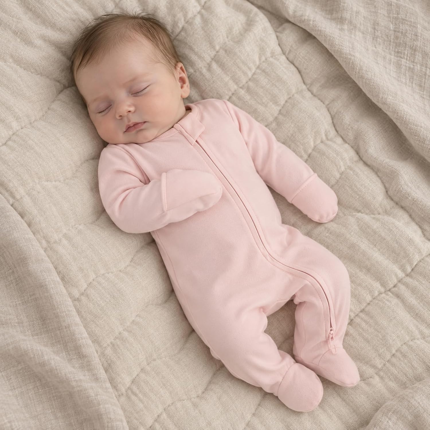 Thumbnail 6 de Aablexema Baby Footie Pajamas in Organic Cotton