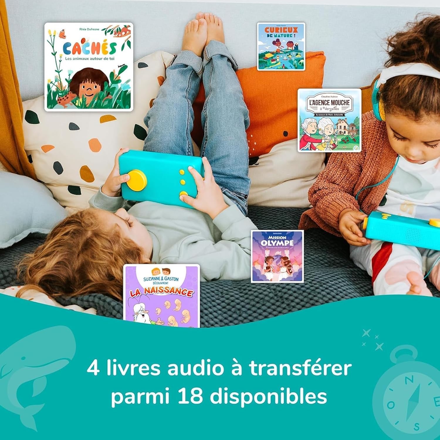 Thumbnail 1 de Lunii Coffret Apprendre en s’Amusant – Fabrique à Histoires + 4 Livres Audio + Carnet d’activités (3–8 ans)