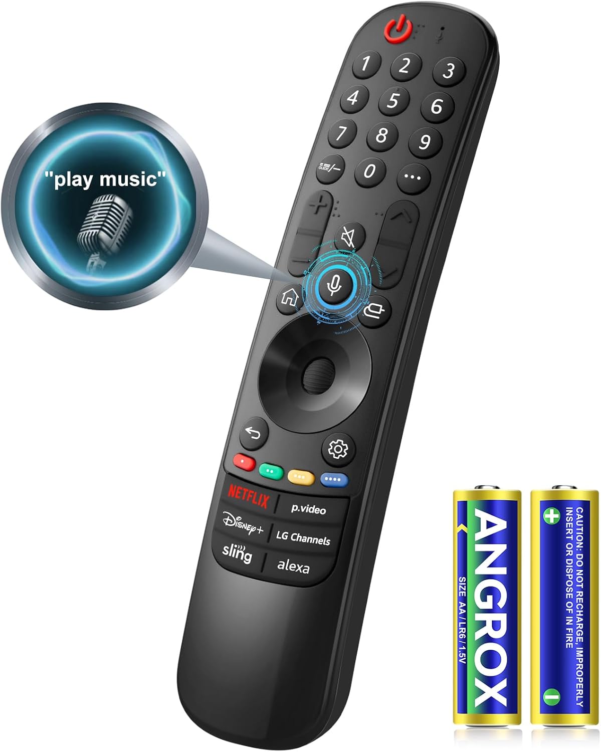 Detalle de Voice Magic Remote Replacement for LG Smart TVs with Voice Function