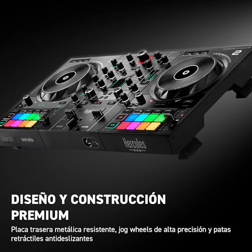 Detalle 2 de Hercules DJControl Inpulse 500: Controladora USB de 2 decks para Serato DJ Lite y DJUCED