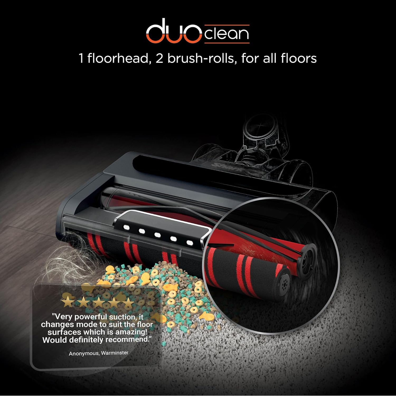 Thumbnail 4 de Shark Stratos IZ400UK 60 min cordless stick vacuum