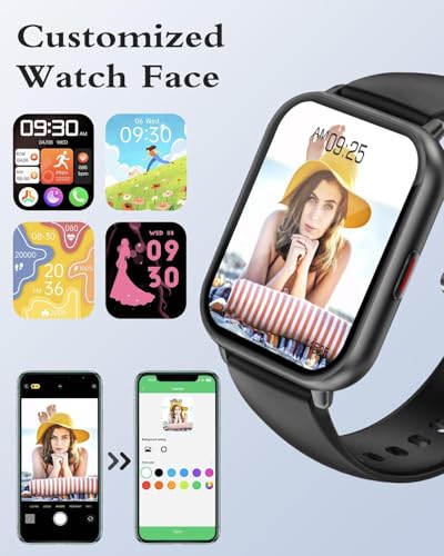 Thumbnail 4 de RUIMEN Montre Connectée Homme/Femme avec Appel Bluetooth, 113 Modes Sport et IP68 – Écran AMOLED 1,83