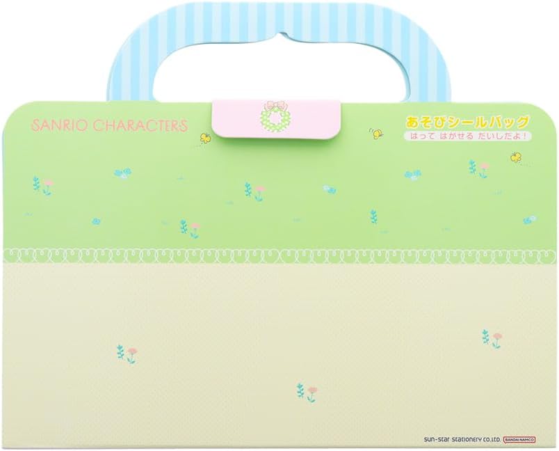 Detalle de サンスター文具 2491005A サンリオキャラクターズ シールバッグ 貼って剥がせる子ども向けシール