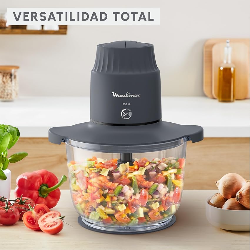 Thumbnail 3 de Moulinex Choppeo picadora eléctrica 2 L, 500 W 🍽️