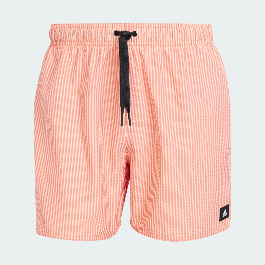 Detalle 2 de adidas Bañador Stripey Classics Short Length rojo
