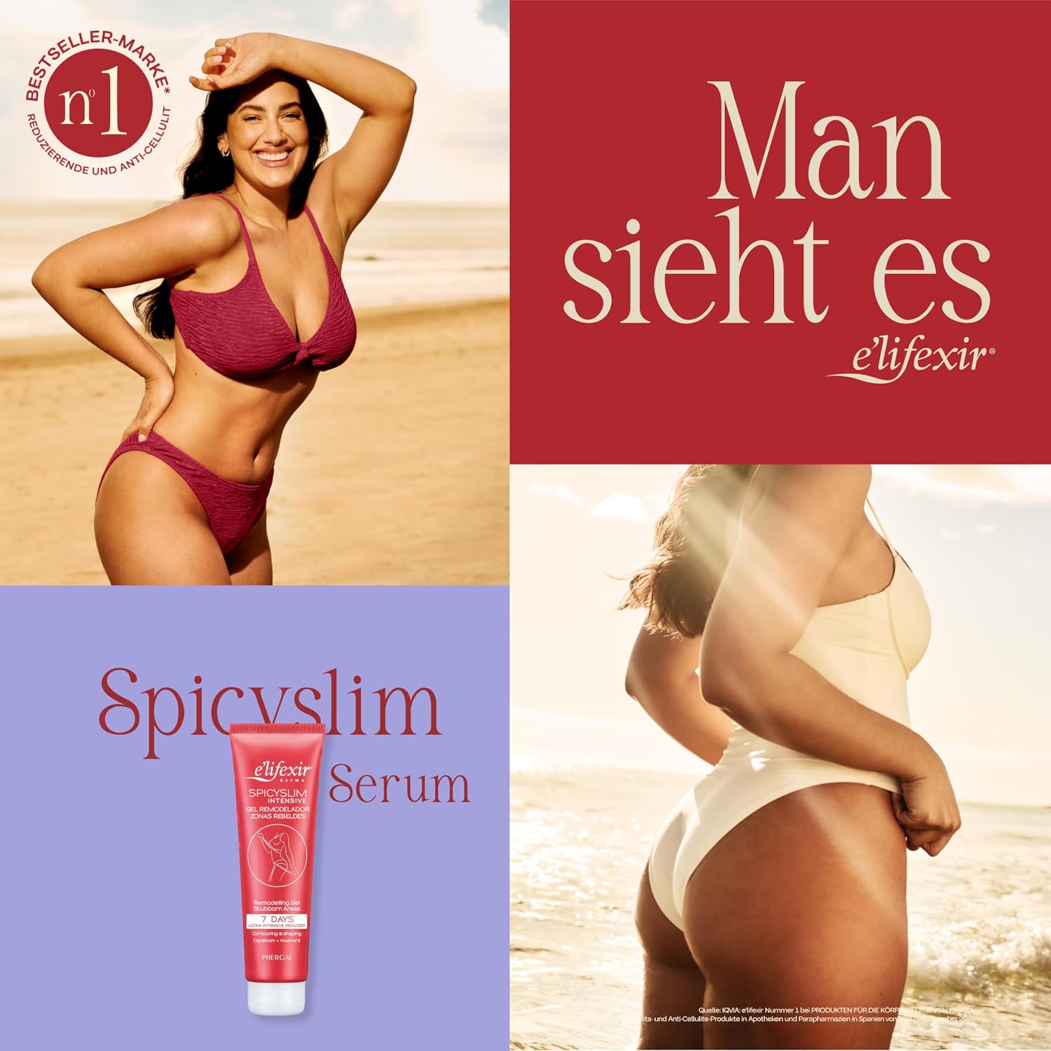 Thumbnail 1 de E'LIFEXIR Spicyslim Schlankheitscreme 150 ml