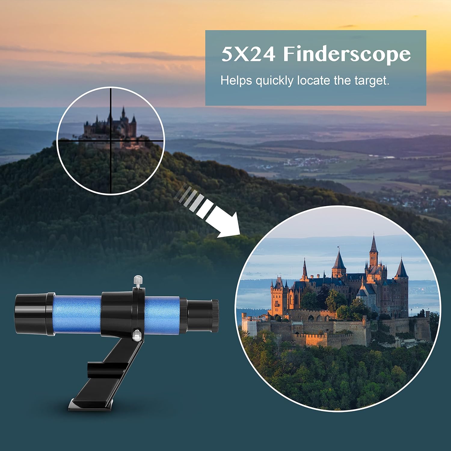 Thumbnail 4 de Aomekie 70/400 Astronomy Telescope for Adults and Beginners