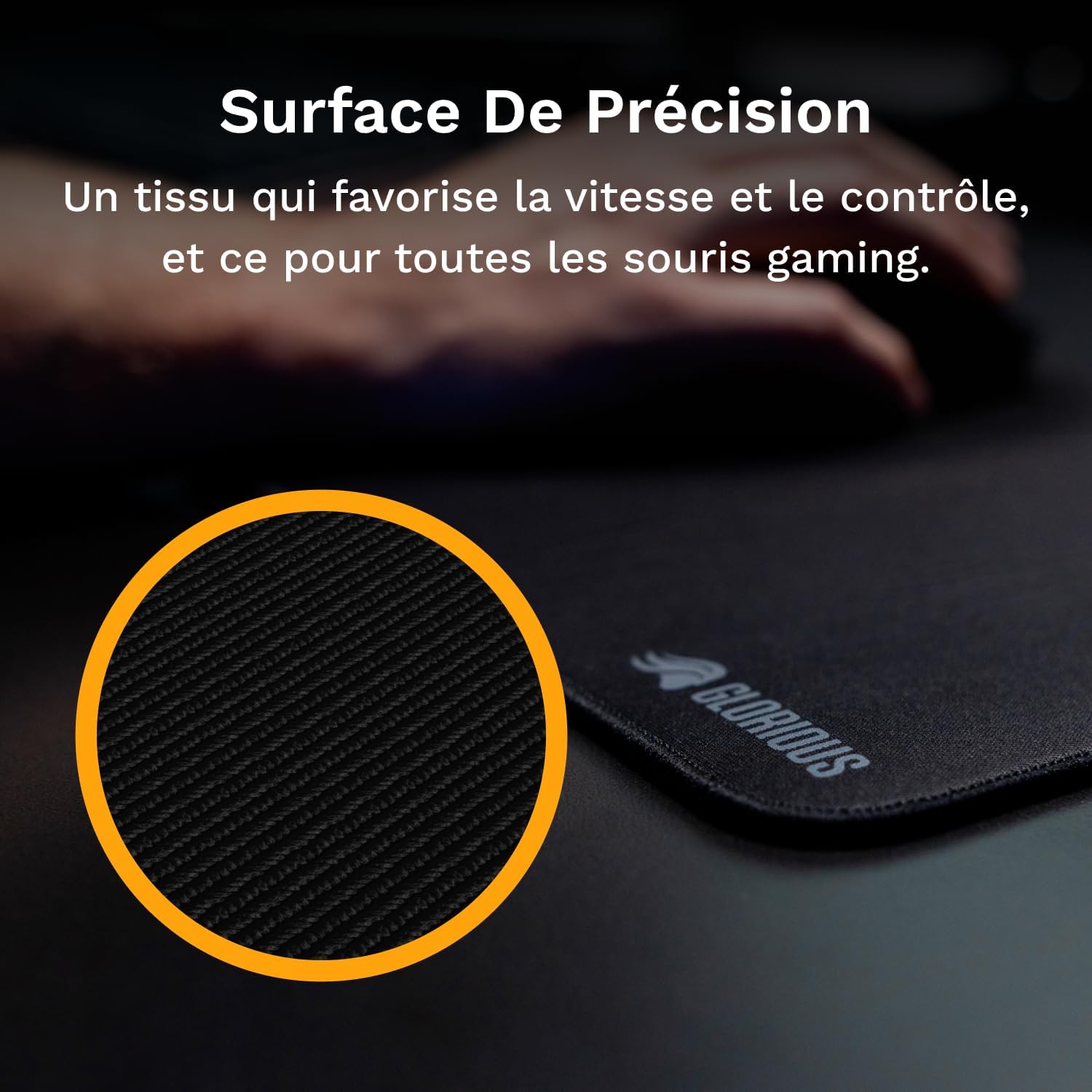 Detalle de GLORIOUS GMP 2 XXXL Tapis de souris 1220 x 610 x 3 mm