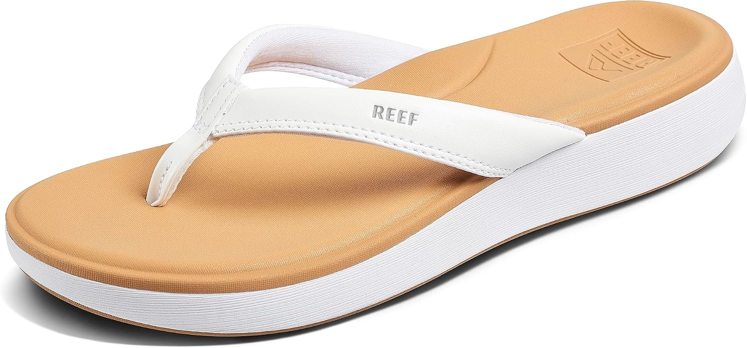 Detalle de REEF Cushion Cloud, sandales confortables à esprit tropical