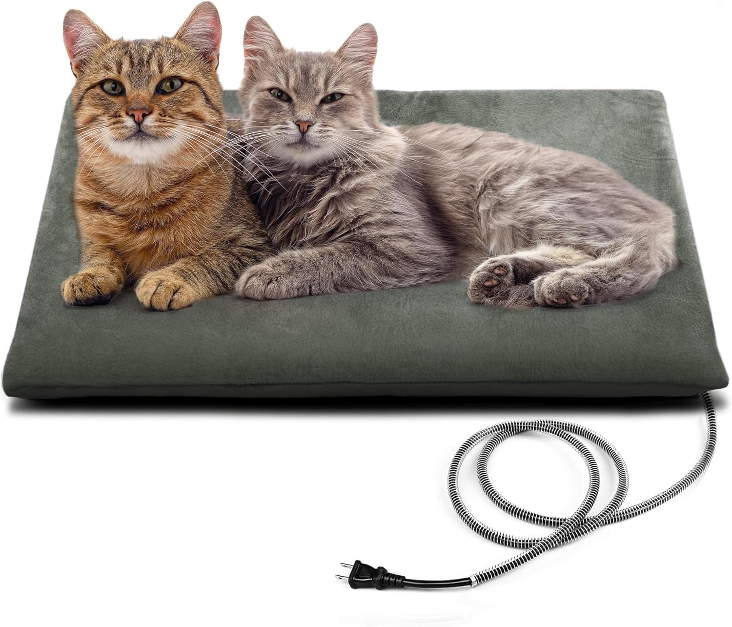 Detalle de PETNF TK-HPP5040H Outdoor Pet Heating Pad, 20 x 16 Inch, Waterproof PVC Cover