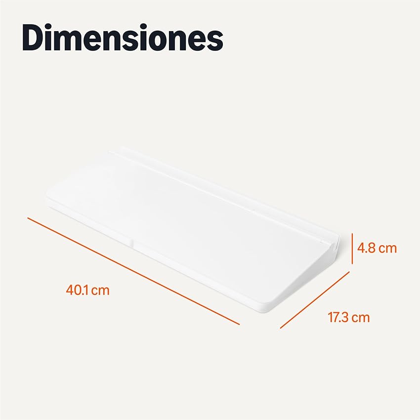 Thumbnail 4 de Amazon Basics Pizarra blanca de borrado en seco 40,6×4,8 cm ✏️