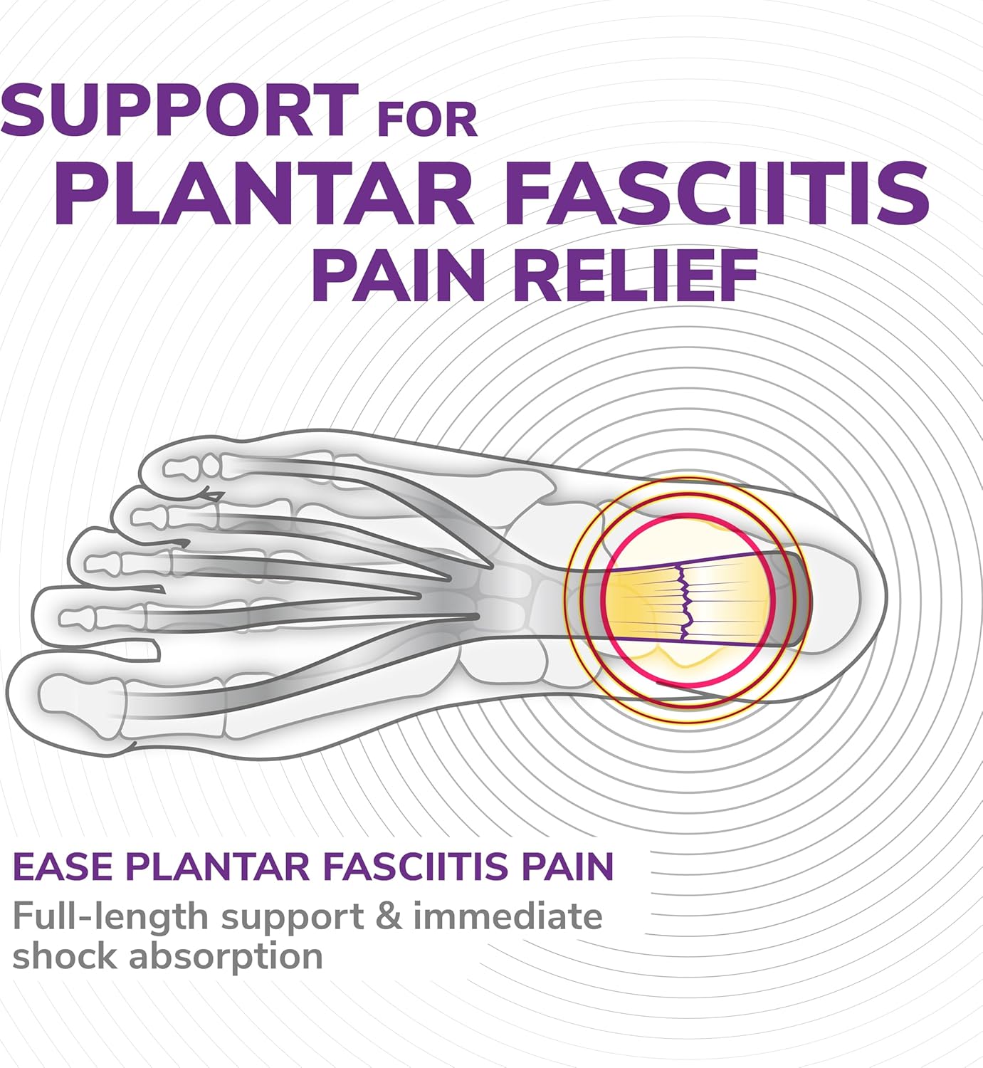 Thumbnail 5 de Scholl in-Balance Orthotics Plantar Fasciitis Insoles — Full-Length Arch Support for Pain Relief