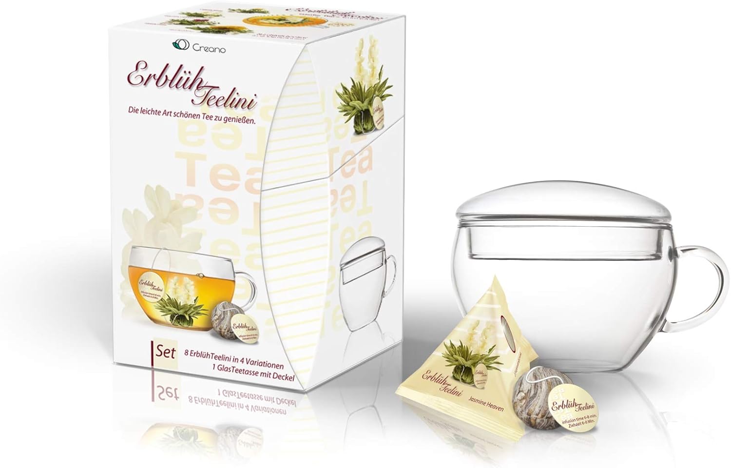 Thumbnail 6 de Creano Set cadeau fleurs de thé 200ml 🍵