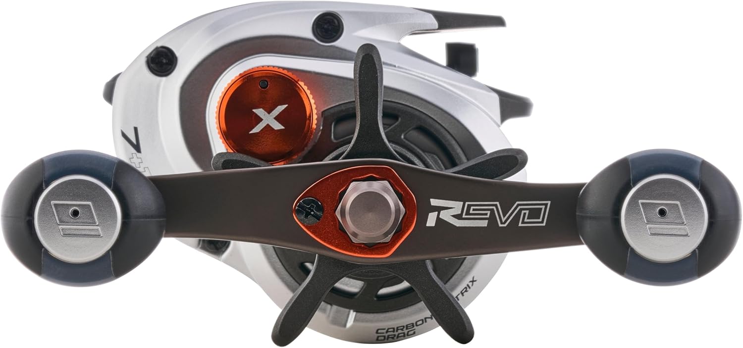 Detalle de Abu Garcia REVO5 X Series — moulinet de pêche léger et robuste pour lancers précis