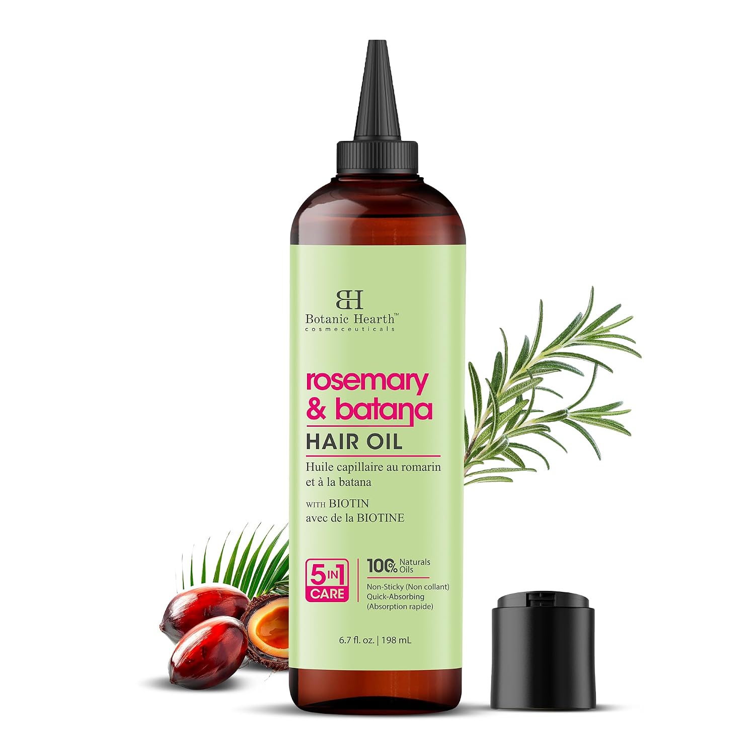 Thumbnail 3 de Botanic Hearth Hair Growth Oil 6.7 Fl Oz