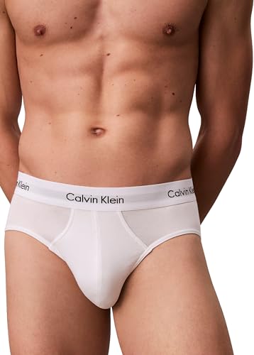 Thumbnail 3 de Calvin Klein Uomo Slip Hipster Confezione da 3 – bianco, taglia L