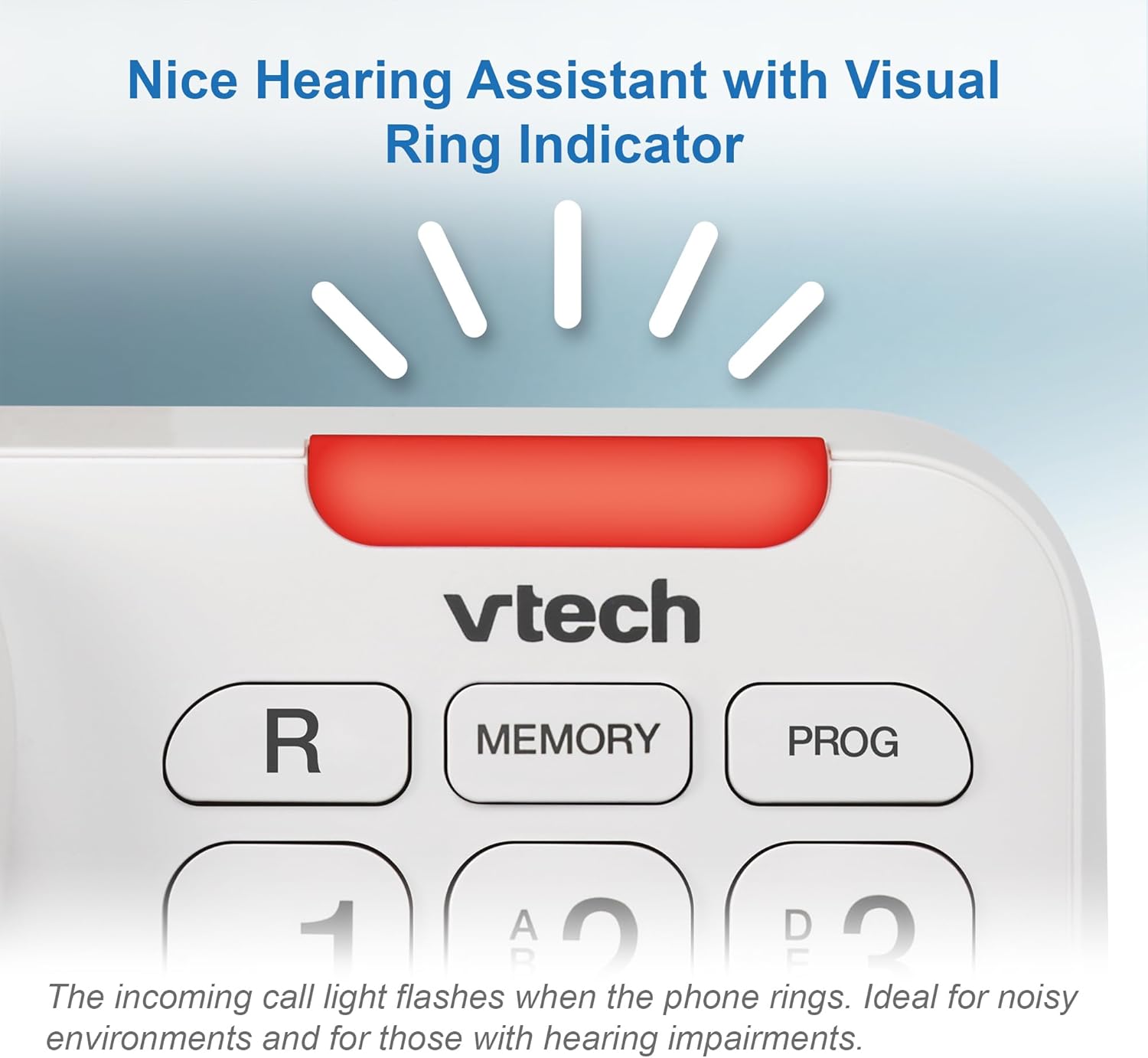 Thumbnail 6 de VTech CL1100 corded landline phone, big buttons 📞