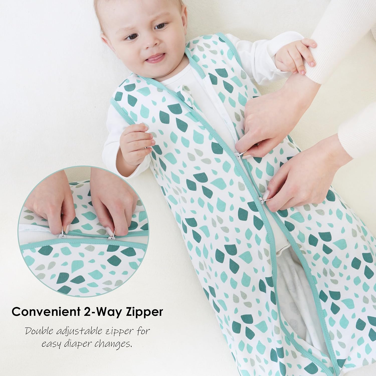 Detalle de Cute Castle Baby Sleep Sack 100% Cotton