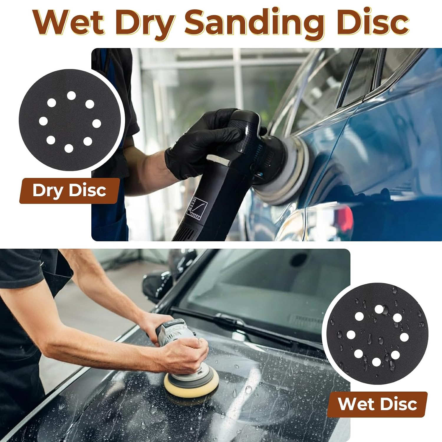 Thumbnail 4 de Viaky 125mm Sanding Discs 80pcs 8‑Hole