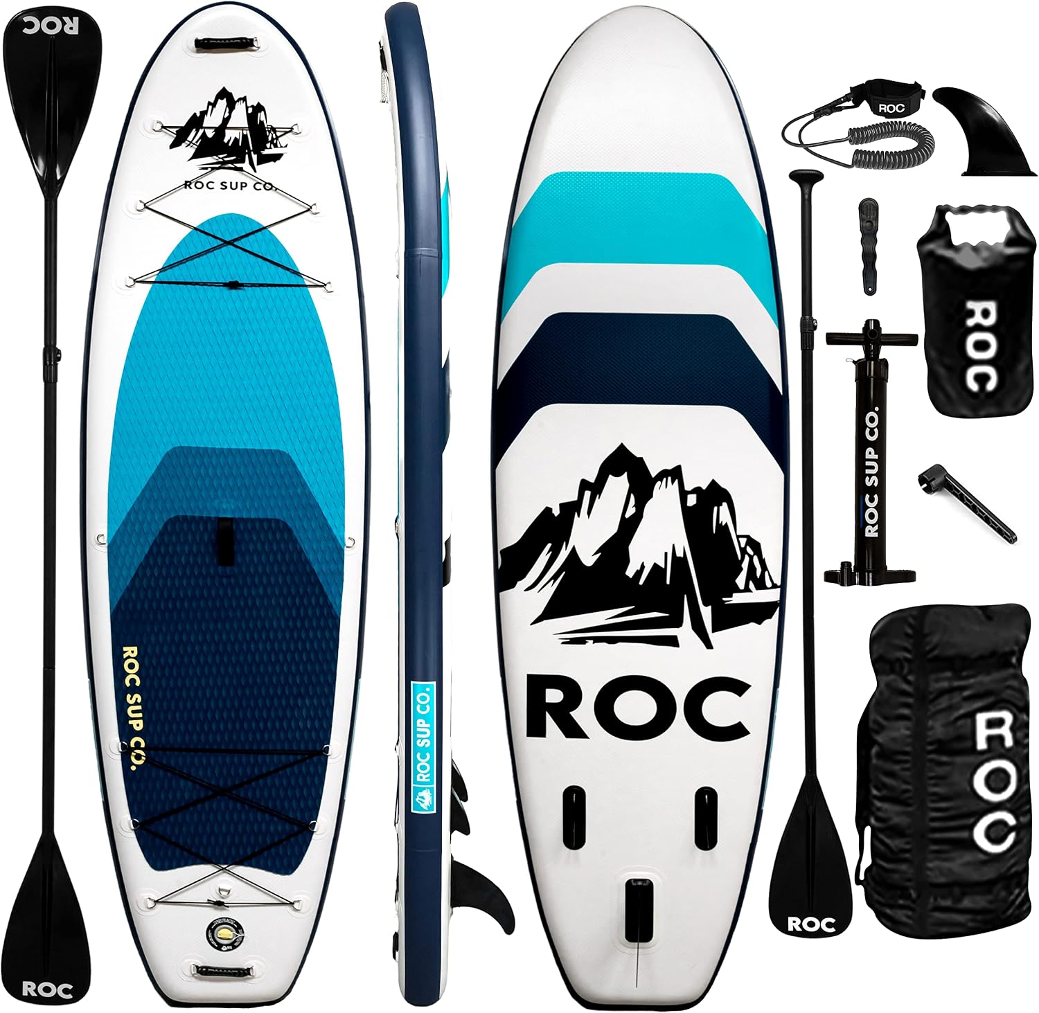 Detalle de Roc Inflatable Stand Up Paddle Board 10'6" inflatable SUP