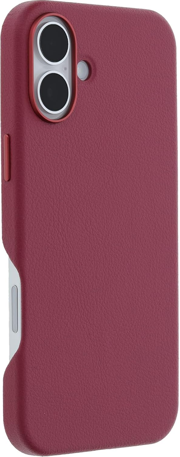 Thumbnail 3 de OtterBox Symmetry Series Cactus Leather MagSafe Case for iPhone 16 Plus (Red)