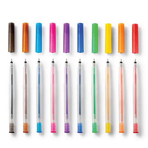 Detalle 2 de Cricut Glitter Gel Pen Set 0,8 mm, 10 unidades 🎨