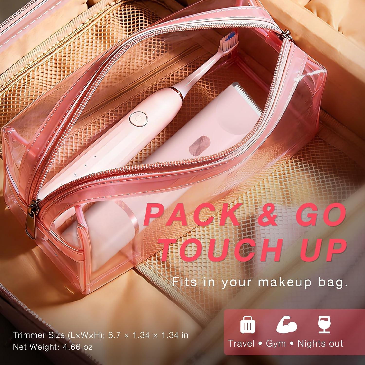 Thumbnail 4 de Fanovae Bikini Trimmer Women: Gentle, USB‑C Rechargeable Wet & Dry Shaver for Sensitive Areas