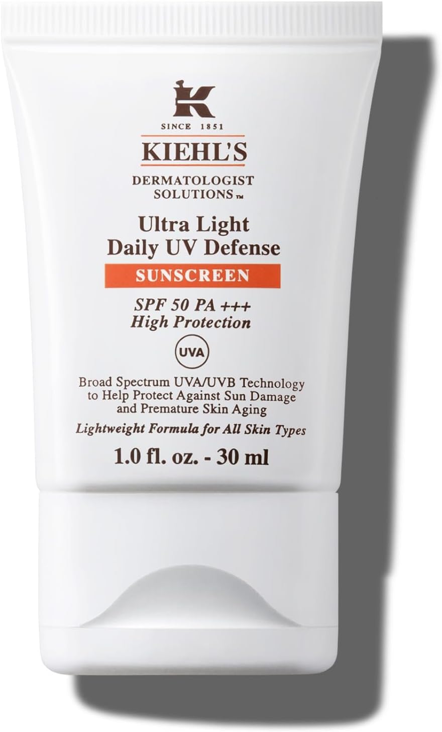 Detalle de Kiehl’s Fluide Solaire Visage Quotidien Ultra Léger SPF 50 – Protection anti-pollution