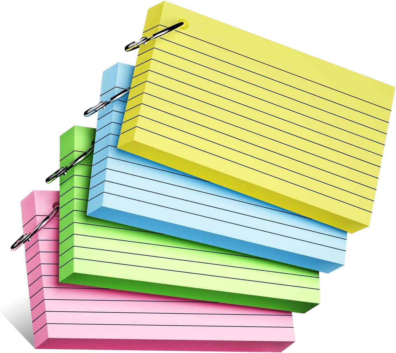 Thumbnail 6 de 300Pcs Flash Cards 3x5 ruled 150gsm