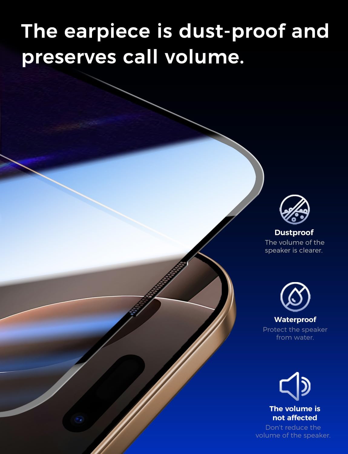 Thumbnail 5 de MAGIC JOHN iPhone 16 Pro 6.3in screen protector