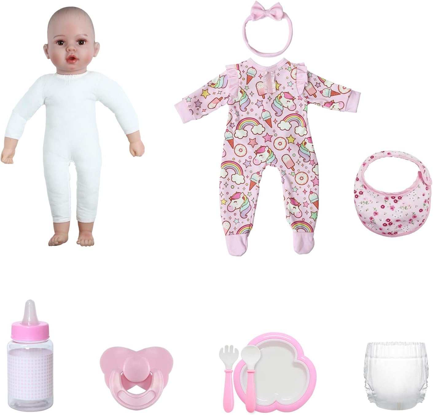 Thumbnail 5 de GOAROY 17-Inch Realistic Baby Doll
