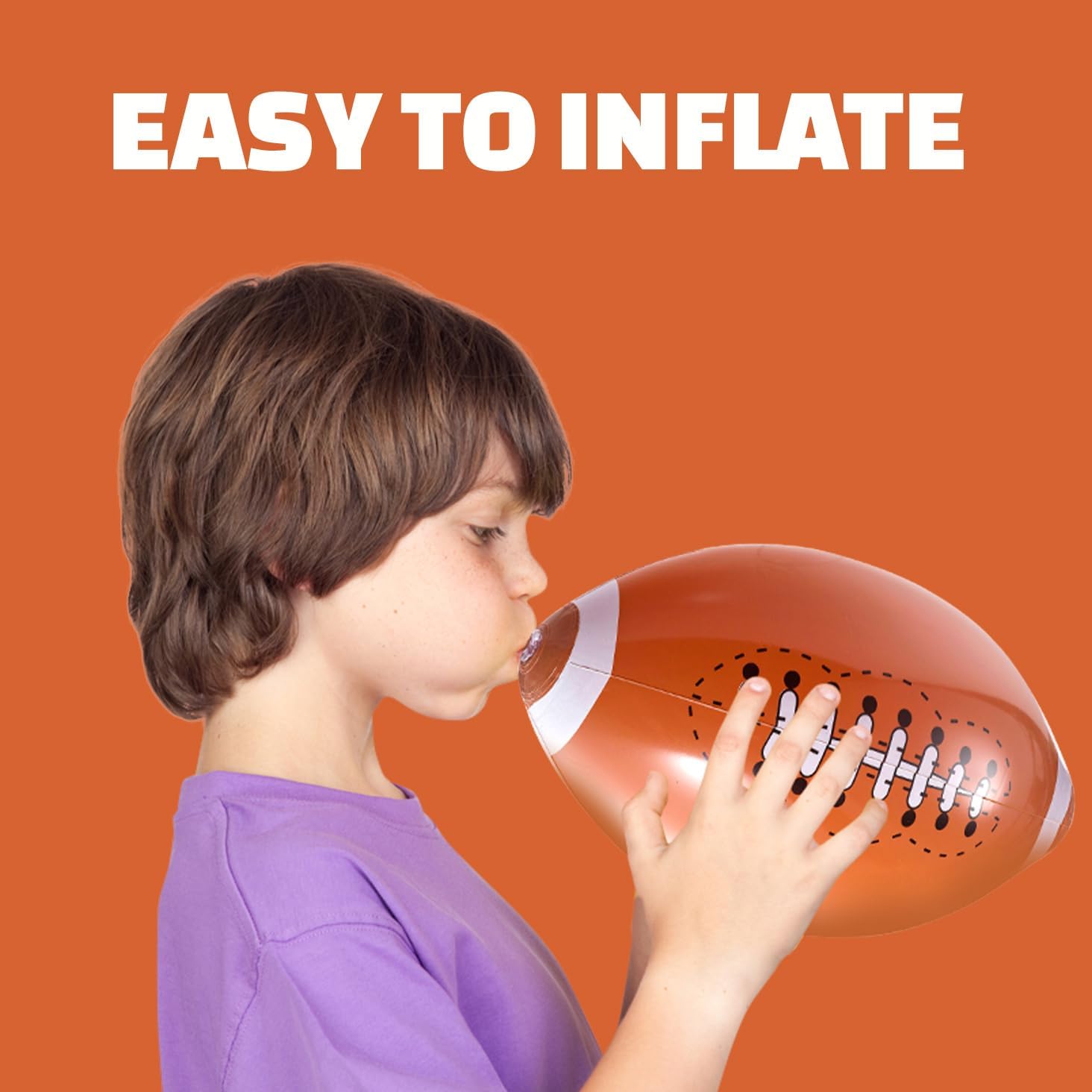 Thumbnail 5 de Bedwina 12-Pack 16" Inflatable Footballs 🏈