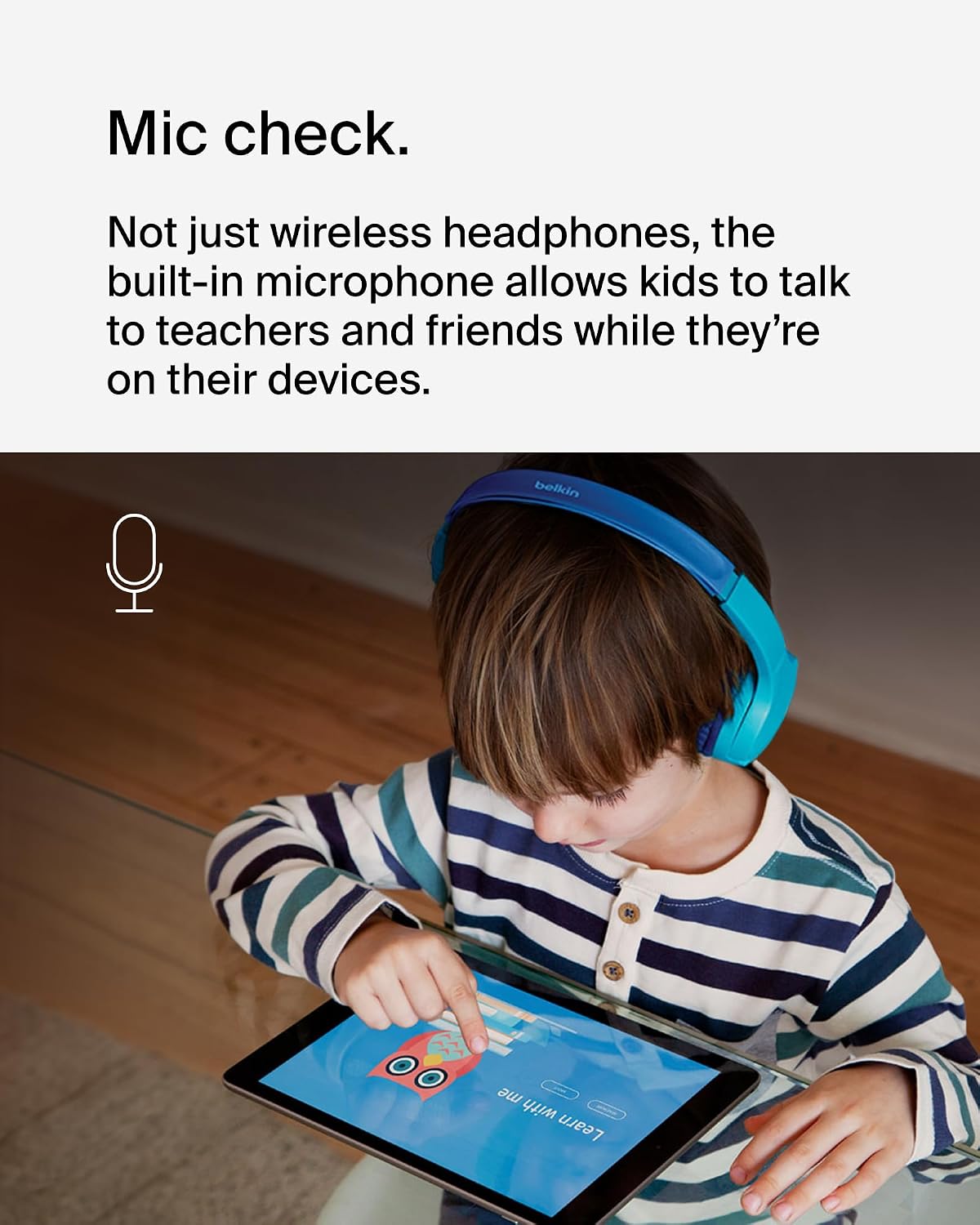 Thumbnail 4 de Belkin SoundForm Mini kids headphones 30H
