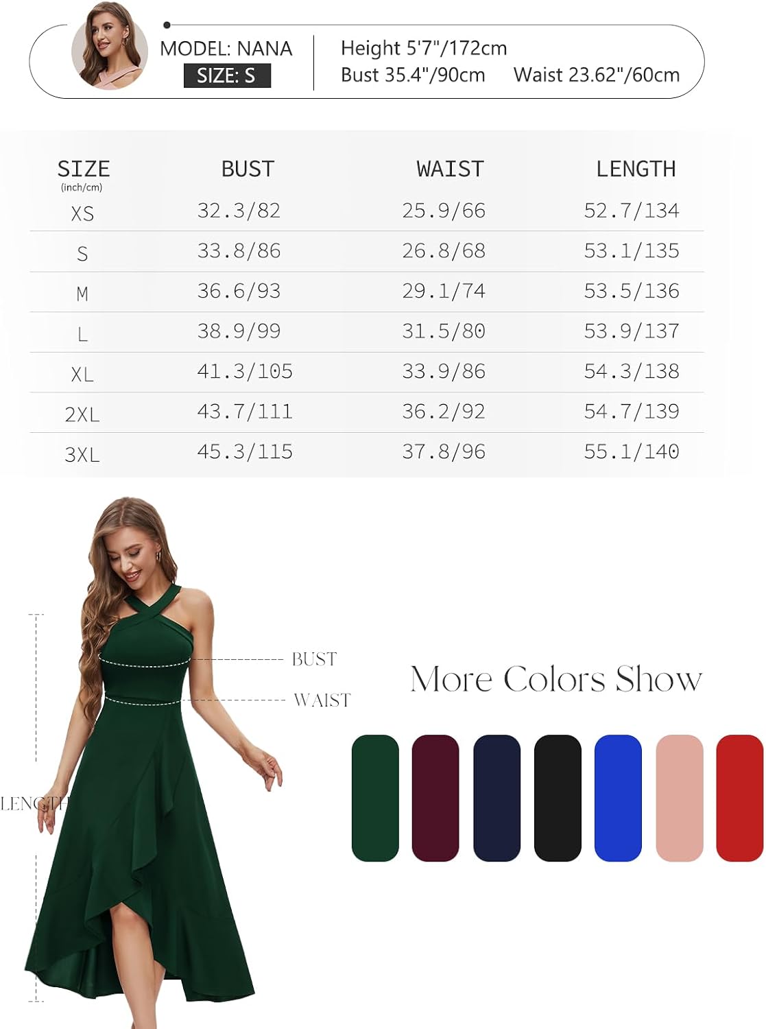 Thumbnail 4 de Bbonlinedress Abendkleid Elegant Neckholder
