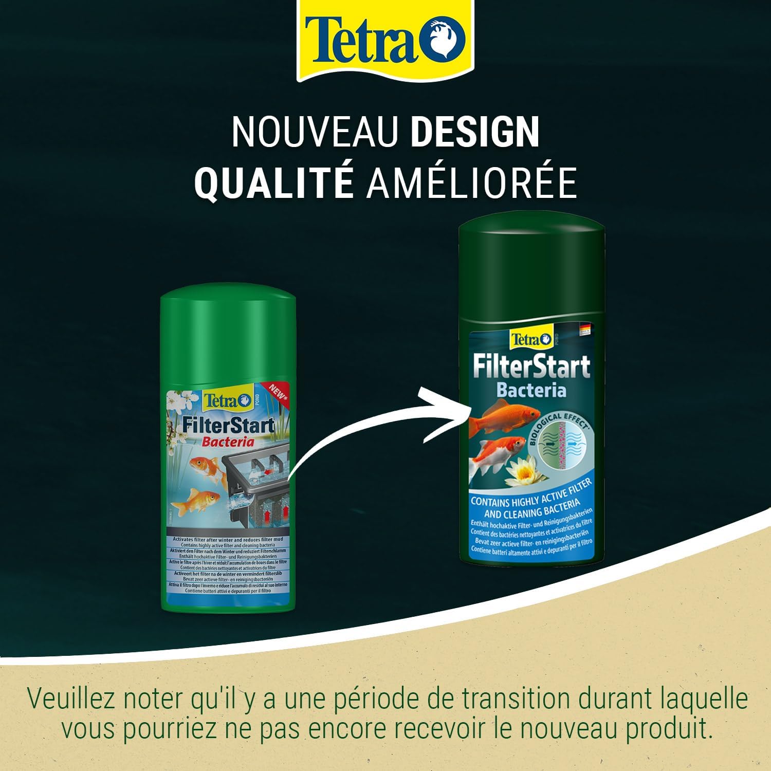 Thumbnail 1 de Tetra Pond FilterStart – Activateur biologique pour filtre de bassin et étang (1 L)