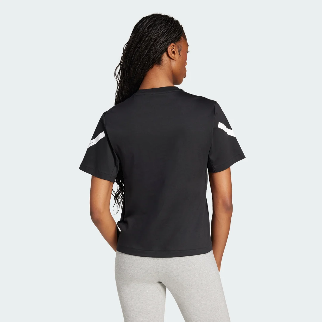 Thumbnail 1 de Camiseta adidas Z.N.E. — negra, para movimientos y estilo urbano