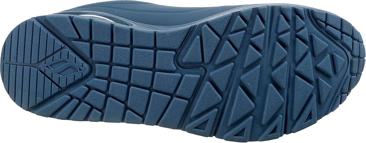 Thumbnail 6 de Skechers Damen Uno Stand On Air Trainers – Blau Durabuck/Mesh, Größe 41 EU