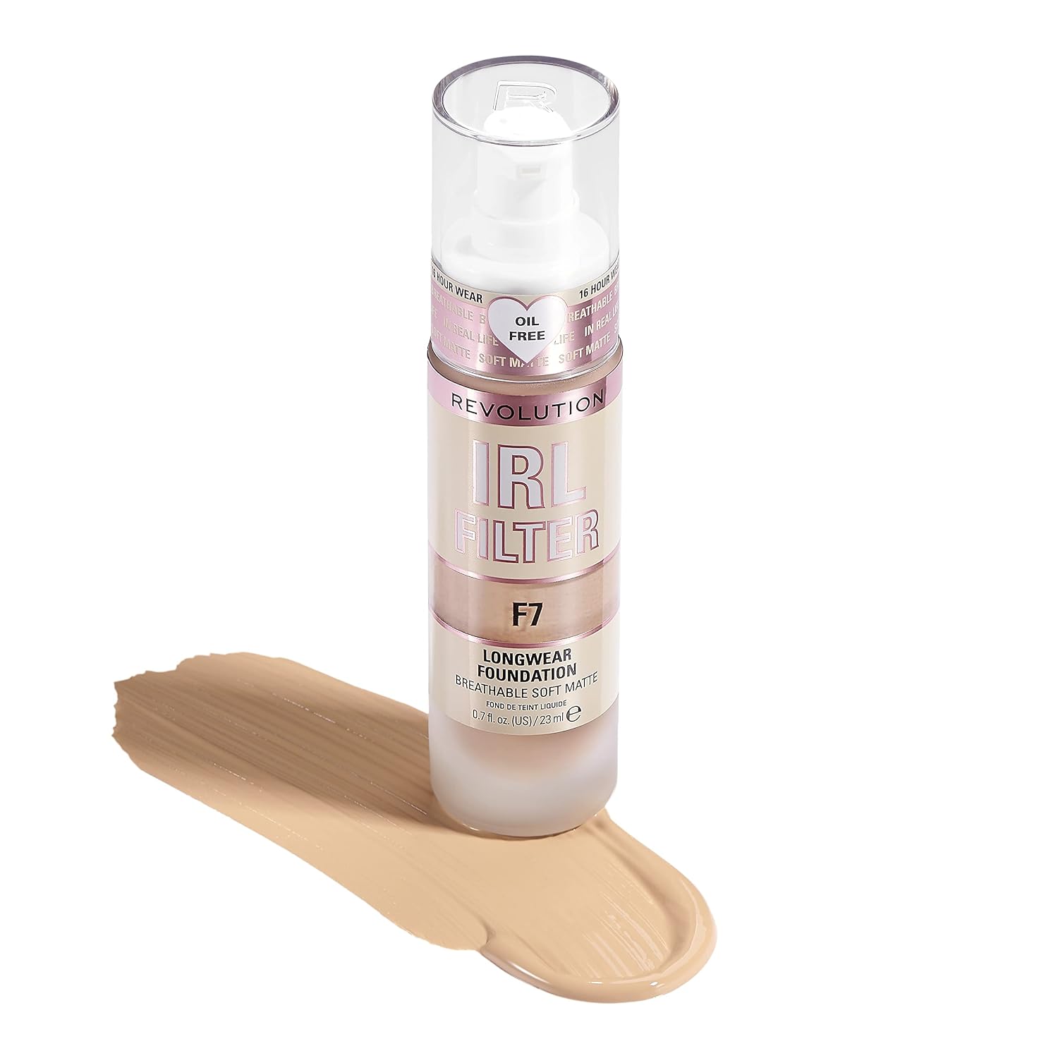 Detalle de Revolution IRL Filter Longwear Foundation F7 0.7 fl oz ๐
